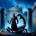 In a mysterious, ancient Mesopotamian ruin under a starry night sky, the Scorpion Man stands guard. With the upper body of a powerful man and the lower body of a gigantic scorpion, he embodies a vigilant protector. The setting, enriched with cuneiform inscriptions, emphasizes his role as a symbol of protection in ancient myths.